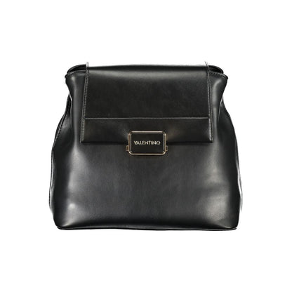 Valentino Black Polyurethane Women's Backpack