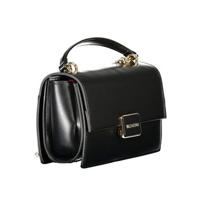 Valentino Black Polyurethane Women's Bag