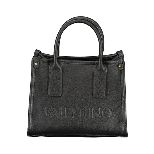 Valentino Black Polyurethane Womens Bag