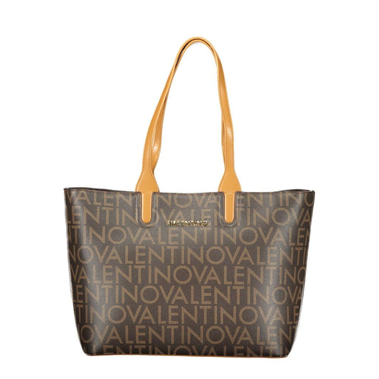 Valentino Brown Polyurethane Women's Bag