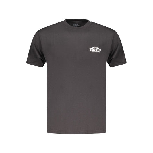 Vans Black Cotton Men's T-Shirt