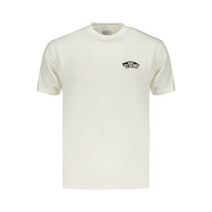 Vans White Cotton Men's T-Shirt