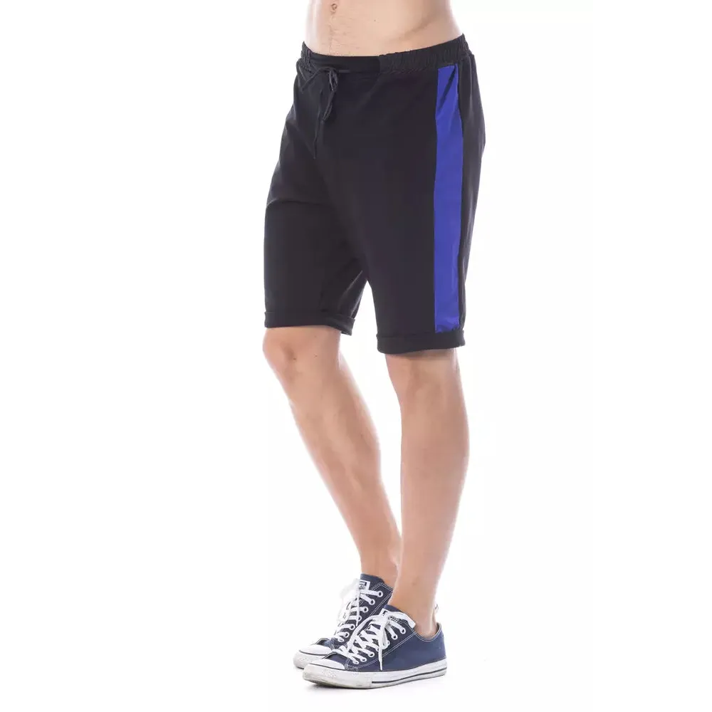 Verri Black Cotton Men's Short