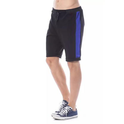 Verri Black Cotton Men's Short
