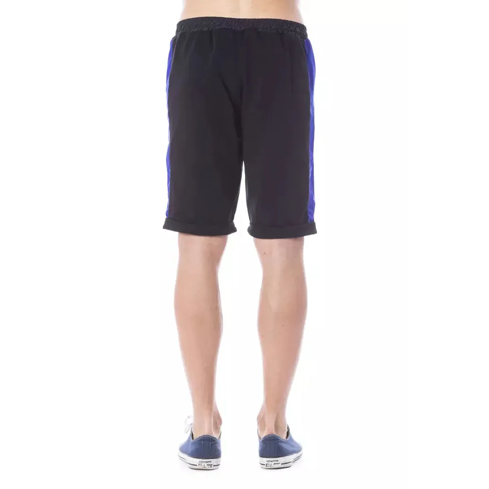 Verri Black Cotton Men's Short