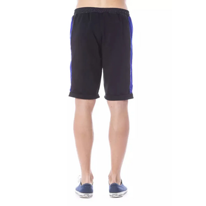Verri Black Cotton Men's Short