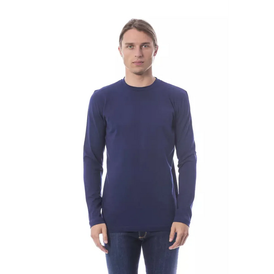 Verri Blue Cotton Men T-Shirt