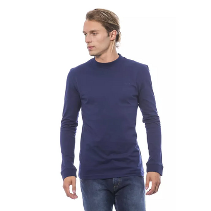 Verri Blue Cotton Men's Sweater