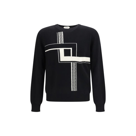 Versace Black Cashmere Sweater