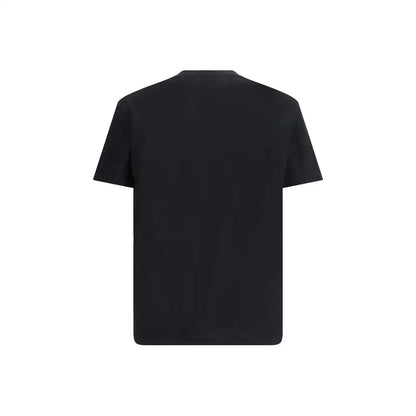 Alexander McQueen black cotton t-shirt with crew neck