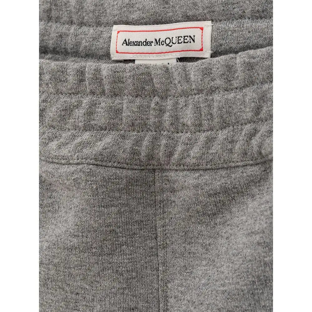 Alexander McQueen Gray Cotton Athletic Pants