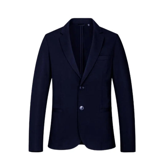 Armani Exchange Blue Viscose Blazer
