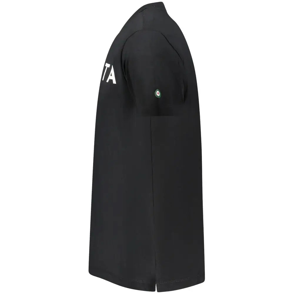 Sort Armata Di Mare sort bomuld herret-shirt med hvidt ta-logo