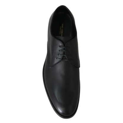 Dolce & Gabbana gabbana black leather Sartoria håndlavede sko, bagside
