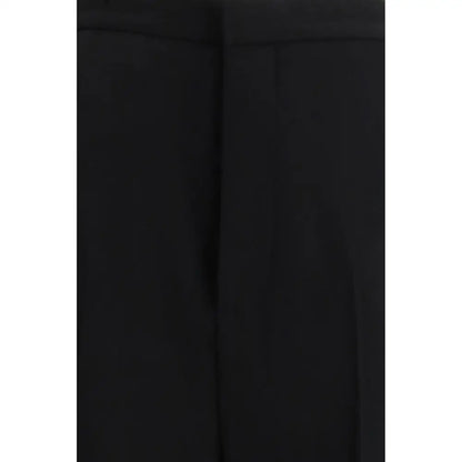 Sorte, slanke bomuldsbukser fra Balenciaga, 100% originale brands