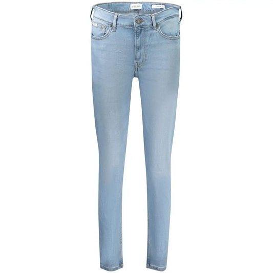 Guess Jeans Azzurro Lyocell skinny jeans i lys denim, slim fit