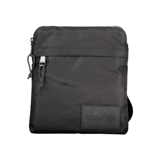 Bikkembergs Black Nylon Shoulder Bag - Skuldertasker