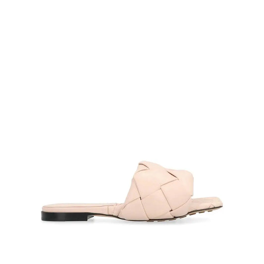 Bottega Veneta Multicolor Leather Flat Sandals - Sandaler