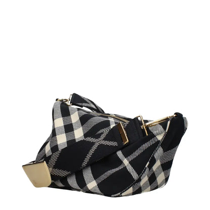 Burberry Black Fabric Crossbody Bags