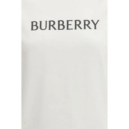 Off-white Burberry white cotton t-shirt with bold black logo