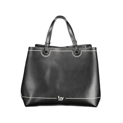 BYBLOS Black Polyethylene Handbag - Håndtasker