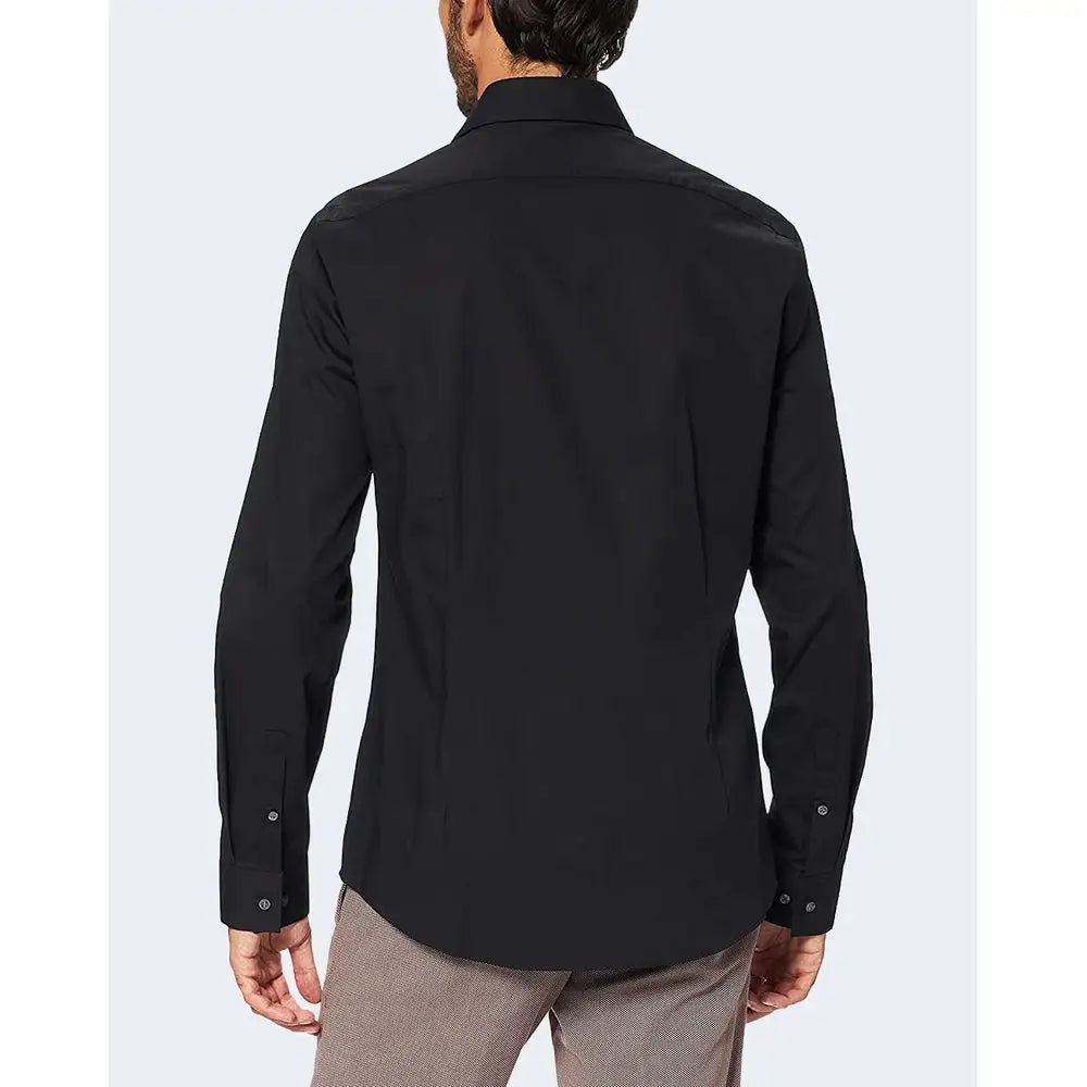 Calvin Klein Black Cotton Shirt - Skjorte