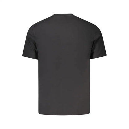 Calvin Klein sortærmet crew neck t-shirt i sort bomuld