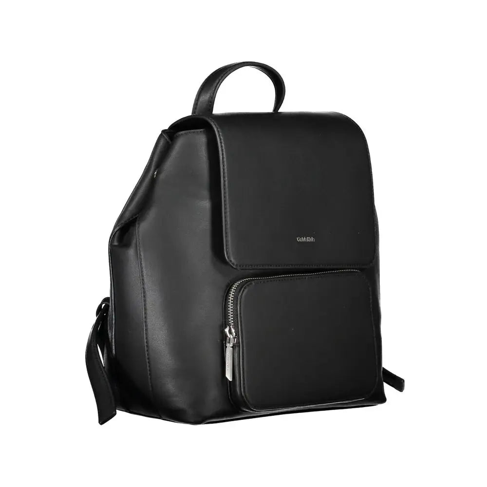 Calvin Klein Black Polyester Backpack