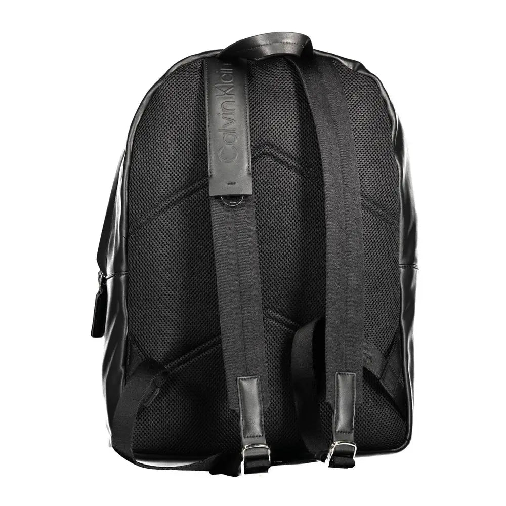 Calvin Klein Black Polyester Backpack