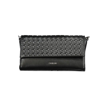 Sort Calvin Klein sort polyester taske i sort med quiltet diamantmønster