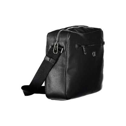 Calvin Klein Black Polyester Handbag - Håndtasker