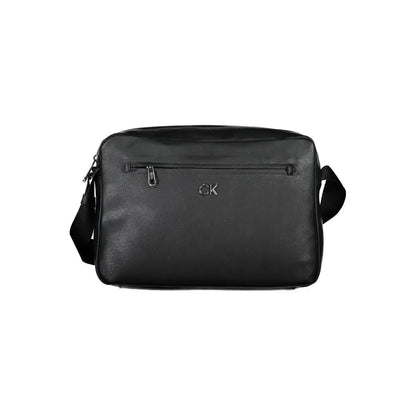 Calvin Klein Black Polyester Handbag - Håndtasker