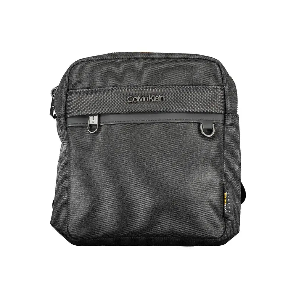 Calvin Klein Black Polyester Men Shoulder Bag - Skuldertasker
