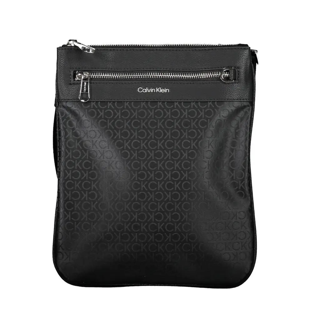 Calvin Klein Black Polyester Shoulder Bag