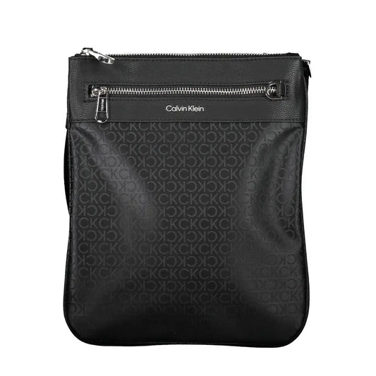 Calvin Klein Black Polyester Shoulder Bag