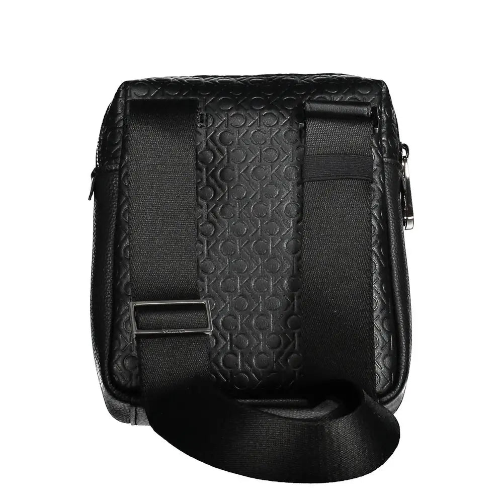 Calvin Klein Black Polyester Shoulder Bag - Skuldertasker