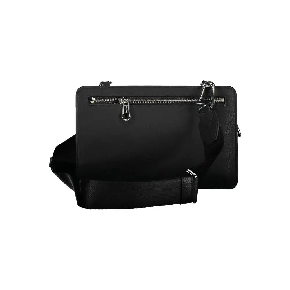 Calvin Klein Black Polyester Shoulder Bag - Skuldertasker