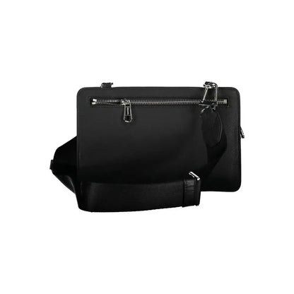 Calvin Klein Black Polyester Shoulder Bag - Skuldertasker