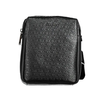 Calvin Klein Black Polyester Shoulder Bag - Skuldertasker