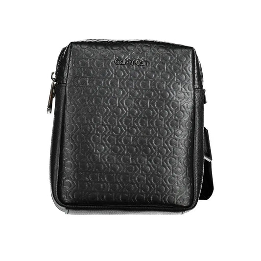 Calvin Klein Black Polyester Shoulder Bag - Skuldertasker