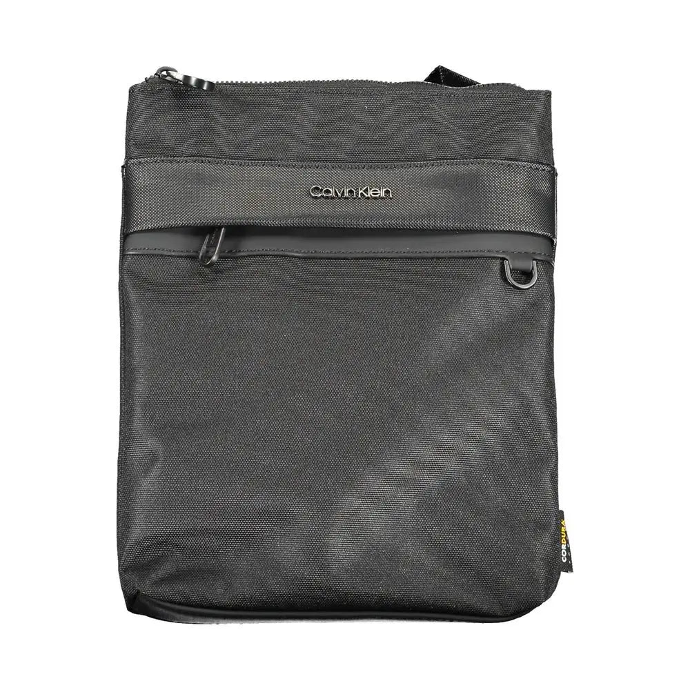 Calvin Klein Black Polyester Shoulder Bag - Skuldertasker