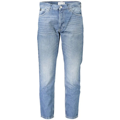 Calvin Klein Blue Cotton Men Jeans - Jeans