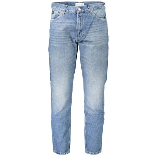 Calvin Klein Blue Cotton Men Jeans - Jeans
