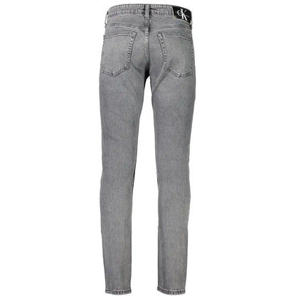 Calvin Klein Gray Cotton Jeans & Pant - Jeans