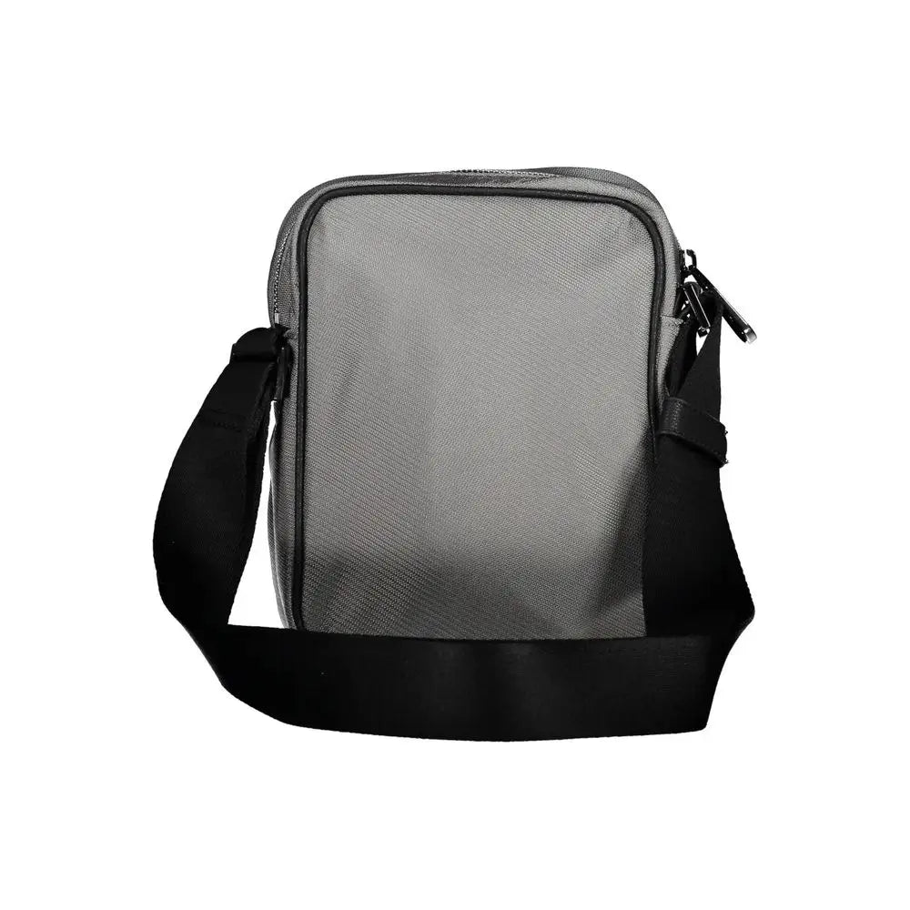 Calvin Klein Gray Polyester Shoulder Bag - Skuldertasker