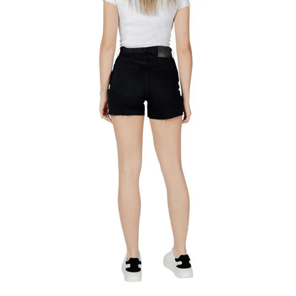 Calvin Klein Jeans Black Cotton Short