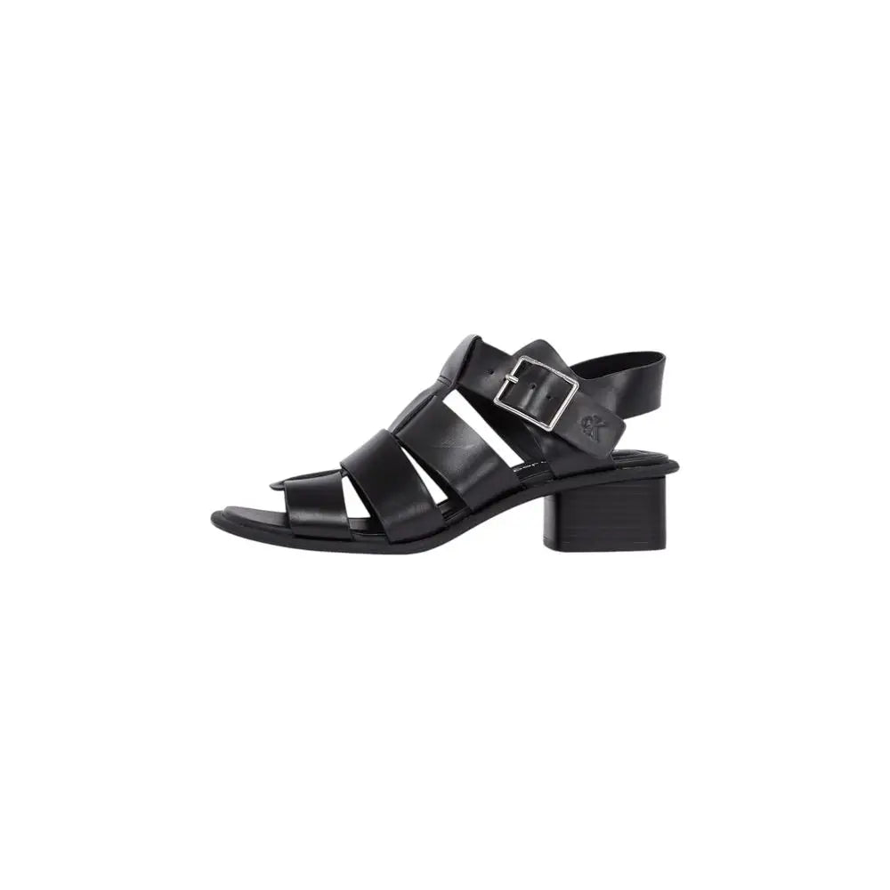 Calvin Klein Jeans Black Polyester Sandal - Sandaler