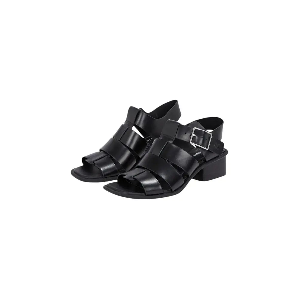 Calvin Klein Jeans Black Polyester Sandal - Sandaler