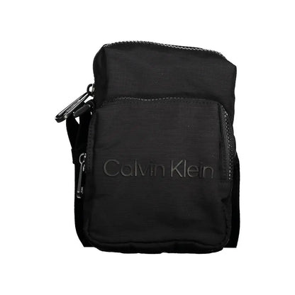 Calvin Klein Nero Nylon Men Shoulder Bag - Skuldertasker
