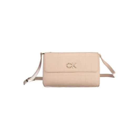 Calvin Klein Pink Polyester Handbag